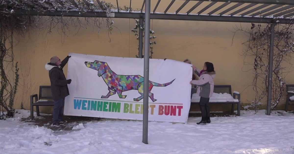 Nie Wieder Ist Jetzt Demo Gegen Rechts In Weinheim Rnf De