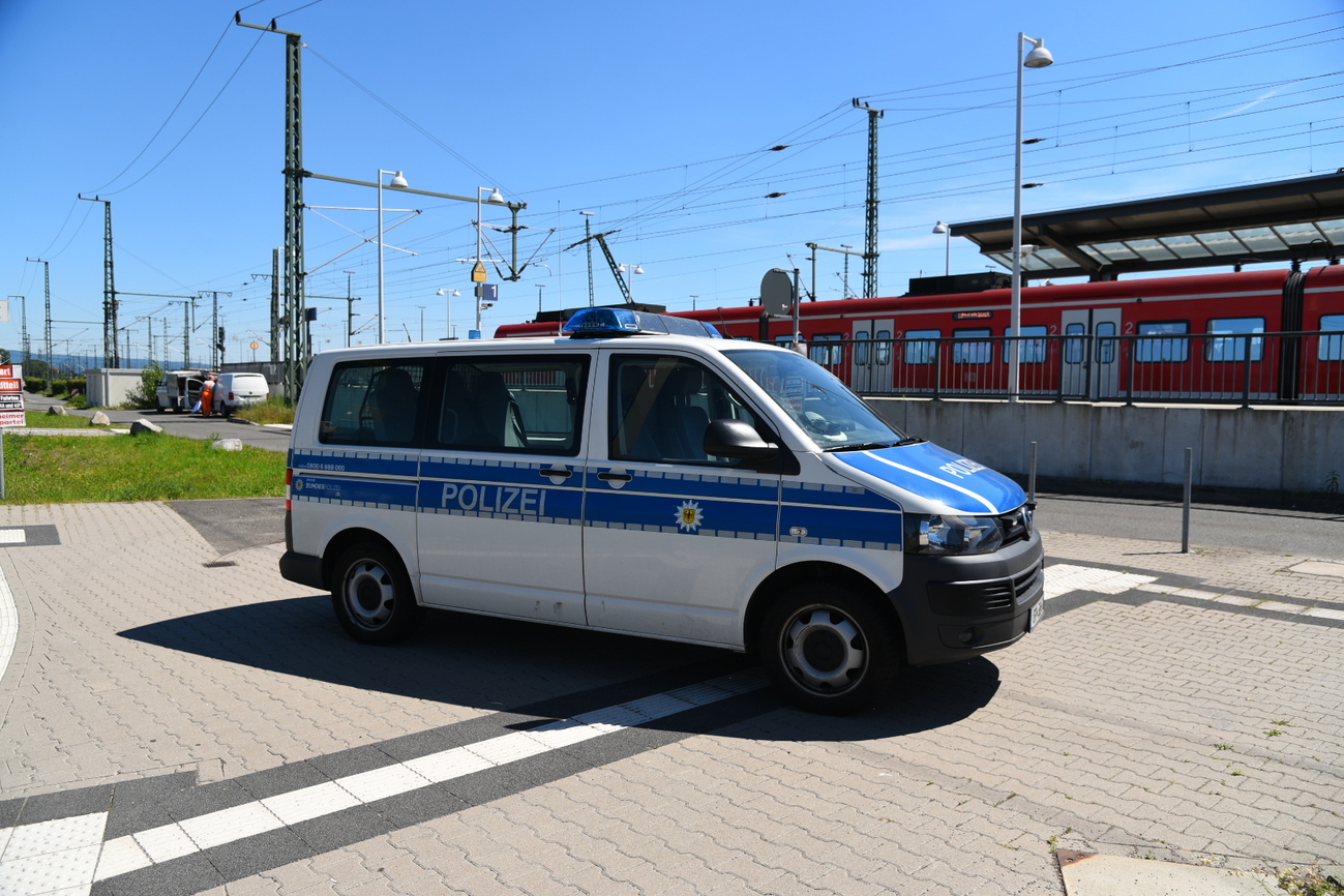 Mannheim/Heidelberg Güterwaggon entgleist im